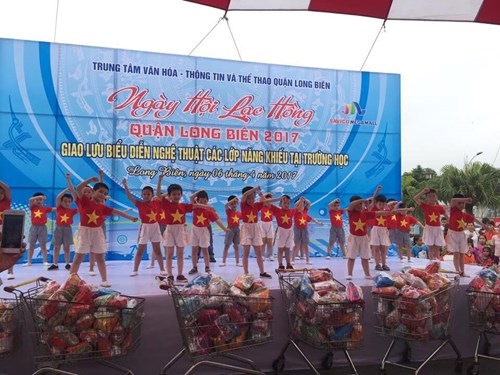 Trường Mầm Non Bắc Cầu Tham Gia   Ngày Hội Lạc Hồng   Quận Long Biên Năm 2017